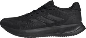 adidas Men's Runfalcon 5 Running Shoes, Core Black/Core Black/Core Black, 9 UK