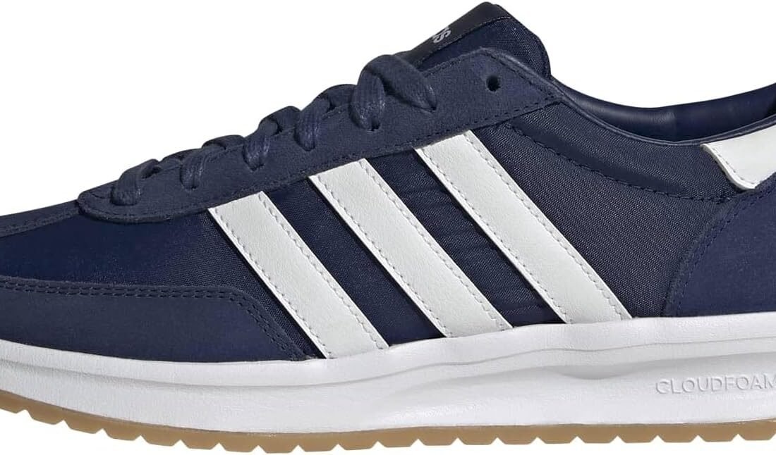 adidas Run 70s 2.0 Shoes, Leather Upper, White