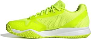 adidas Courtflash Speed 2 Tennis Shoes, Textile Upper, White